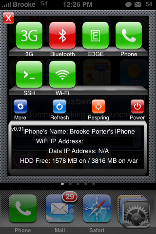 Jailbreaking My Iphone 3gs And Essential Cydia Apps Carlton Bale Com