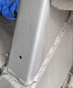 Audi R8 frame manufacturing date.