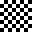32-pixel by 32-pixel checkerboard image with 8-pixel by 8-pixel black & white squares