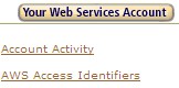 AmazonAWS Your Web Services Account